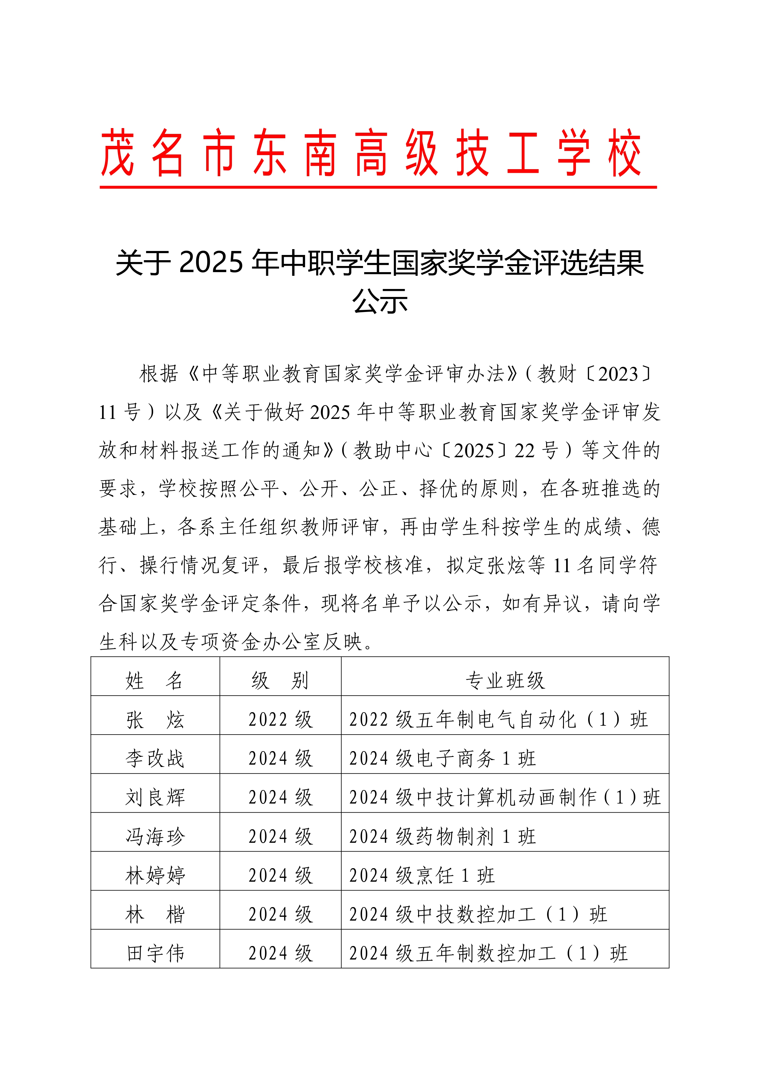 关于2025年中职学生国家奖学金评选结果公示_page-0001.jpg